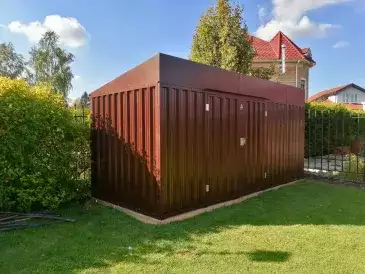 Два в одном: хозблок + дровница на участок в дер. Спас-Каменка, Дмитровский р-н, МО