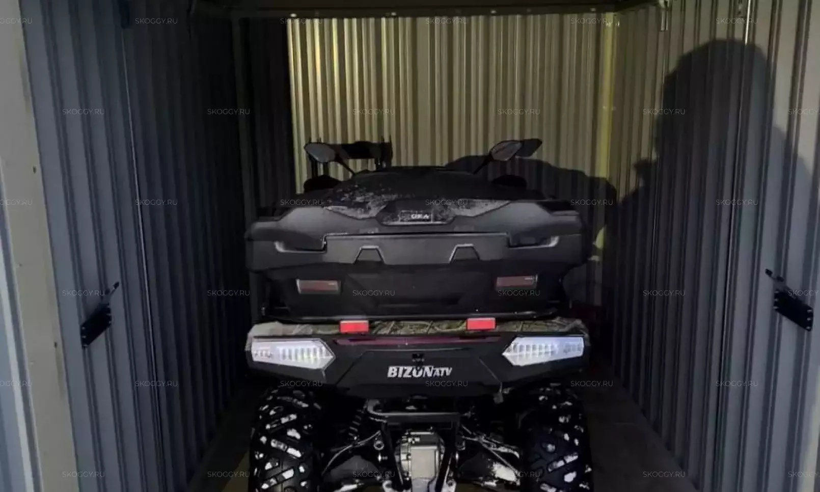 Гараж для квадроцикла в СТ Молдавский хуторок, Заокский р-н, Тульская обл.